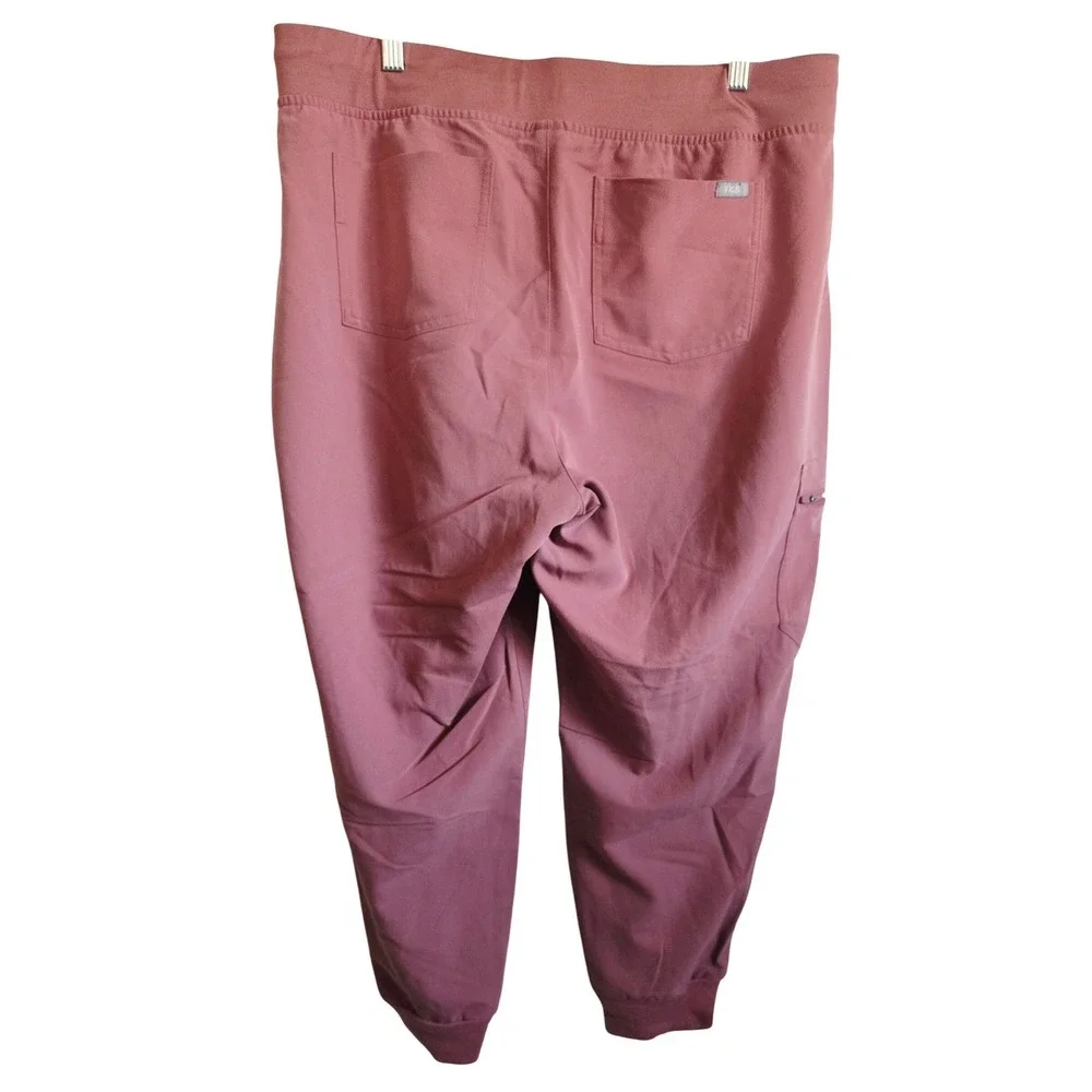 FIGS 18W‎ Zamora Jogger Scrub Pants Mauve Pink Unisex W18SW2005P Pockets